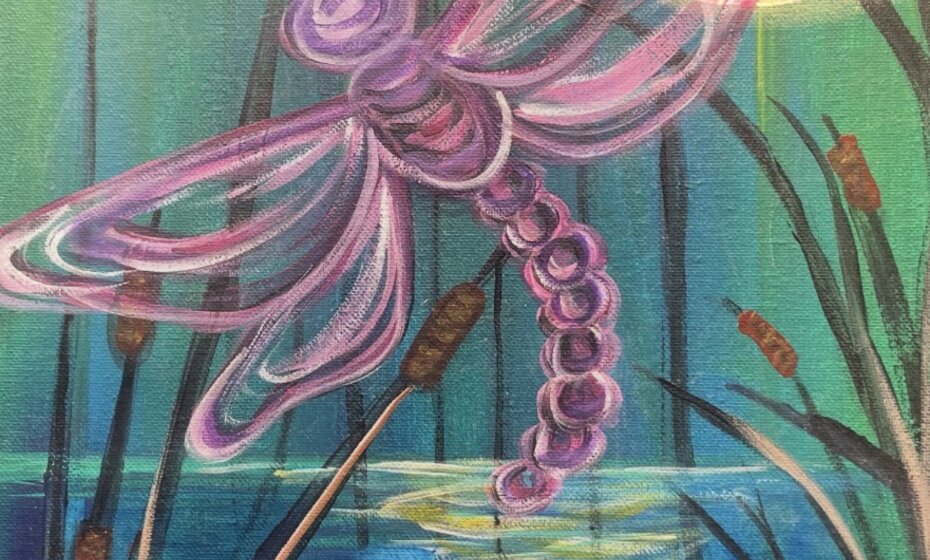 Dragon Fly Paint Party