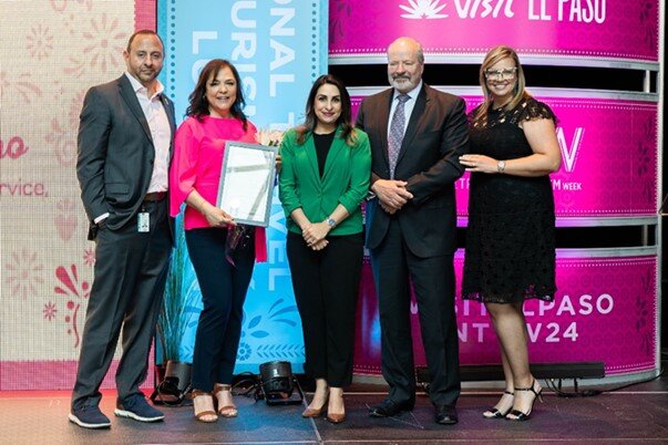 CITY OF EL PASO AND DESTINATION EL PASO HONOR VERONICA CASTRO WITH  CITY PROCLAMATION