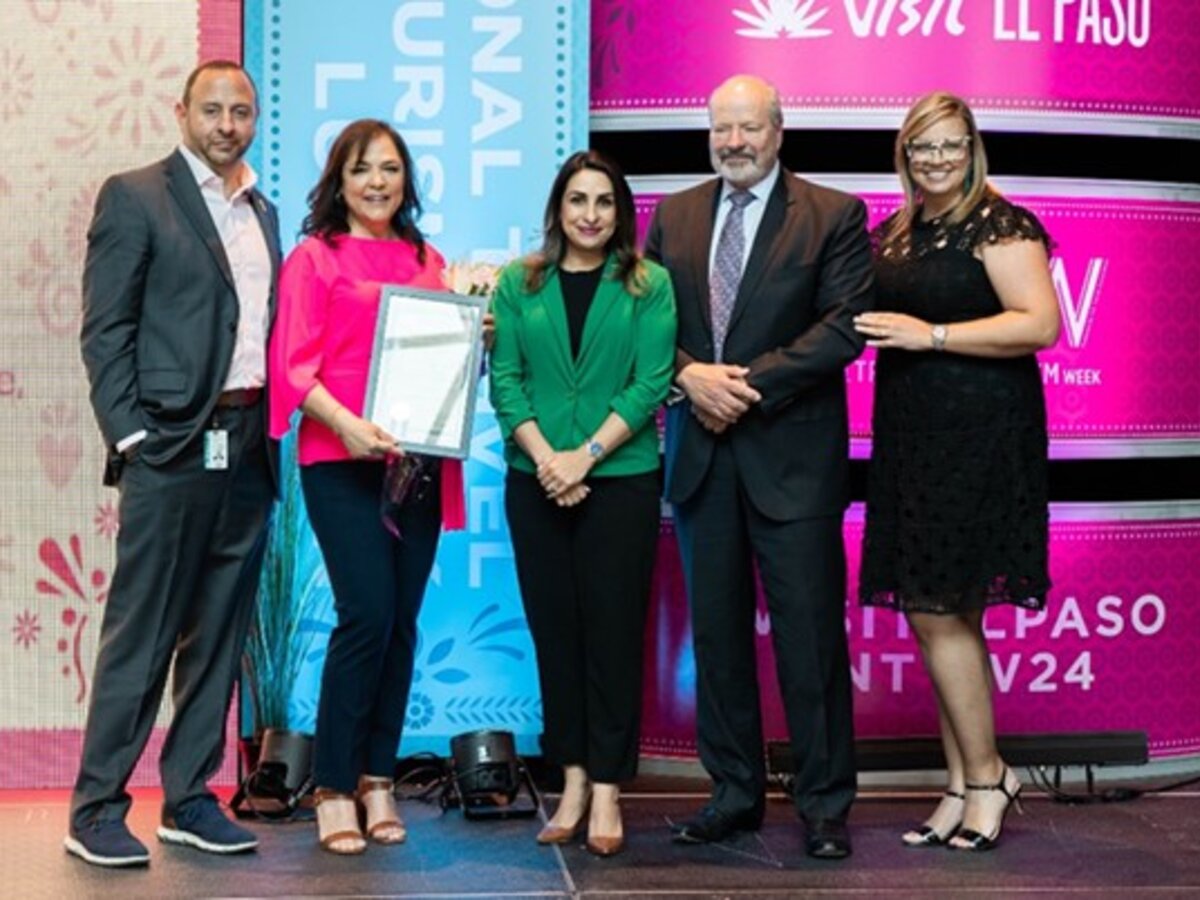 CITY OF EL PASO AND DESTINATION EL PASO HONOR VERONICA CASTRO WITH  CITY PROCLAMATION