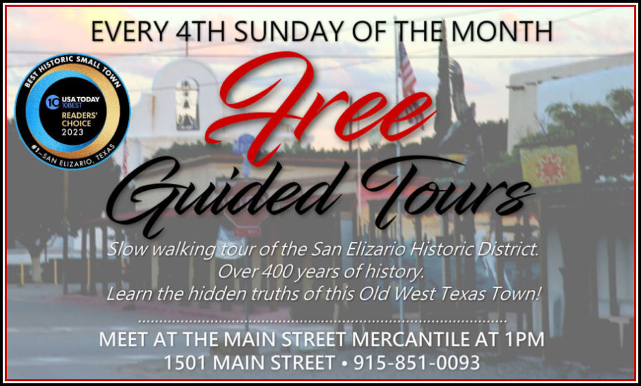 San Elizario Historic District July Tours