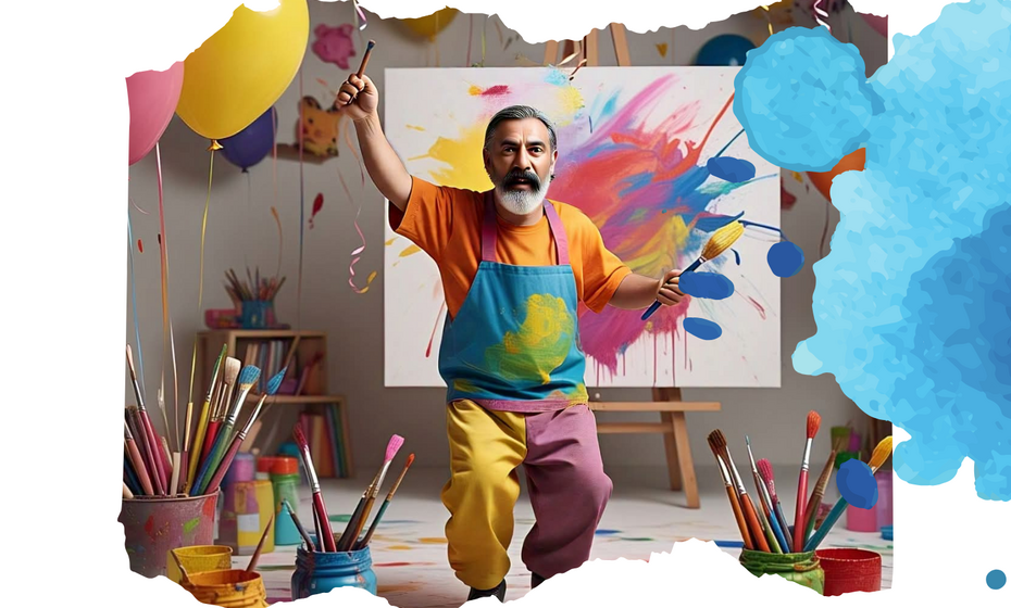Inner Child Art Paint Party