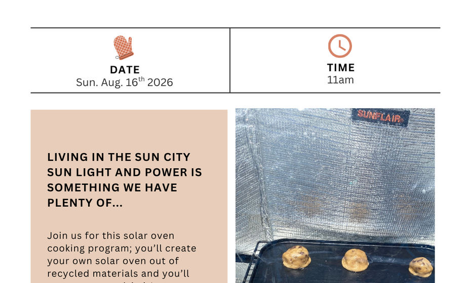 Solar Oven Cooking
