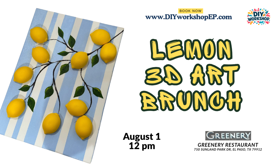 Lemon 3D Art-Brunch at Greenery Restaurant